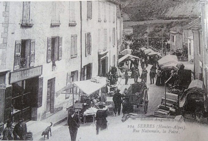 Image d'archive de la foire de Serres.